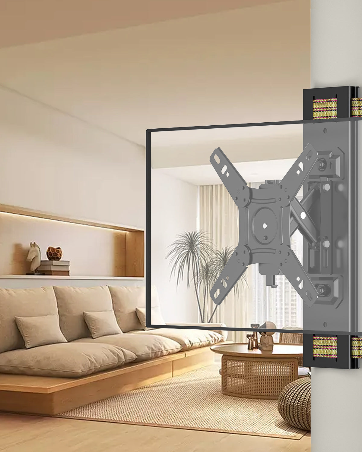 No drilling outdoor TV Mount, for 13-42 inch TVs