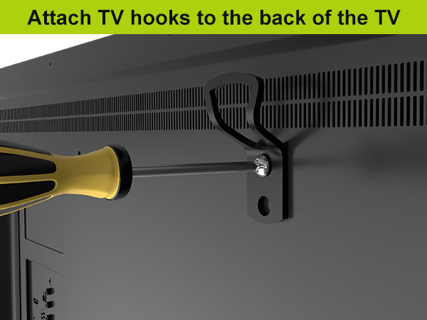 TV Wall Mount No Stud Wall Mount for 26-90 inch TVs, Drywall TV Mount No Drill up to 165 lbs Max VESA 900x600 mm, Easy Install TV Hanger Rental Friendly TV Mount