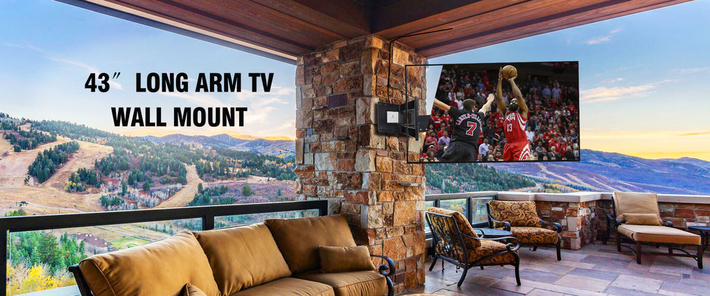 Forging Mount Long Arm TV Stand