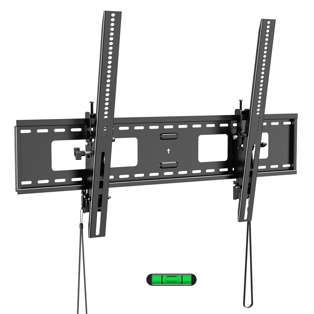 Heavy Duty Tilting TV Wall Mount for Large TVs 55-120 Inch, Tool-Free Tilt Low Profile TV Mount,3-Stud Wall Mount Universal Bracket,VESA 900x600, Holds 275lbs, Fits 16/18/24/32" Studs