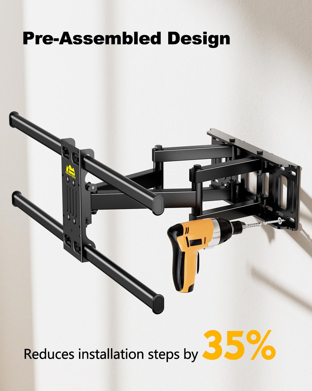 【欠品・未使用】FORGING MOUNT テレビマウント 42~95インチ Full Motion TV Wall Mount for 42–95 Inch Screens, VESA 800x400mm