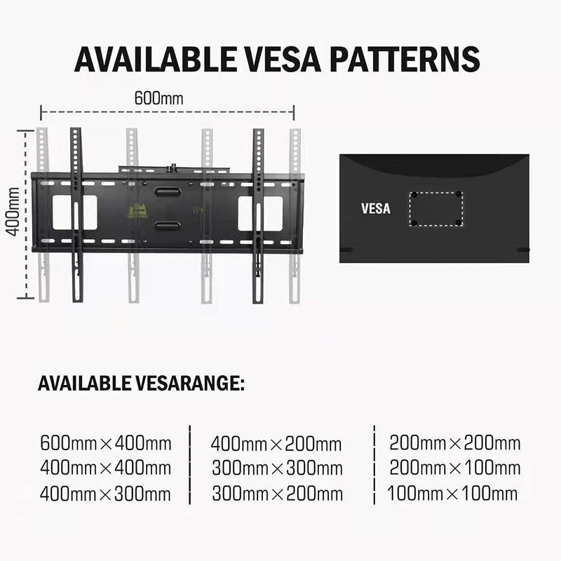 FORGING MOUNT Long Extension TV Mount Full Motion Wall Bracket with 42 inch Long Arm Articulating TV Wall Mount for 37 to 80 Inch Flat/Curve TVs, VESA 600x400mm Compatible, Holds up to 110 lbs-FM9388-B