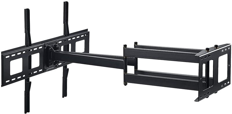 TV Mount,Dual Articulating 43 inch Long Arm Full Motion TV Wall Mount,Fits 50-100 Inch TV, VESA800x600mm & 8ft HDMI HY9402-B