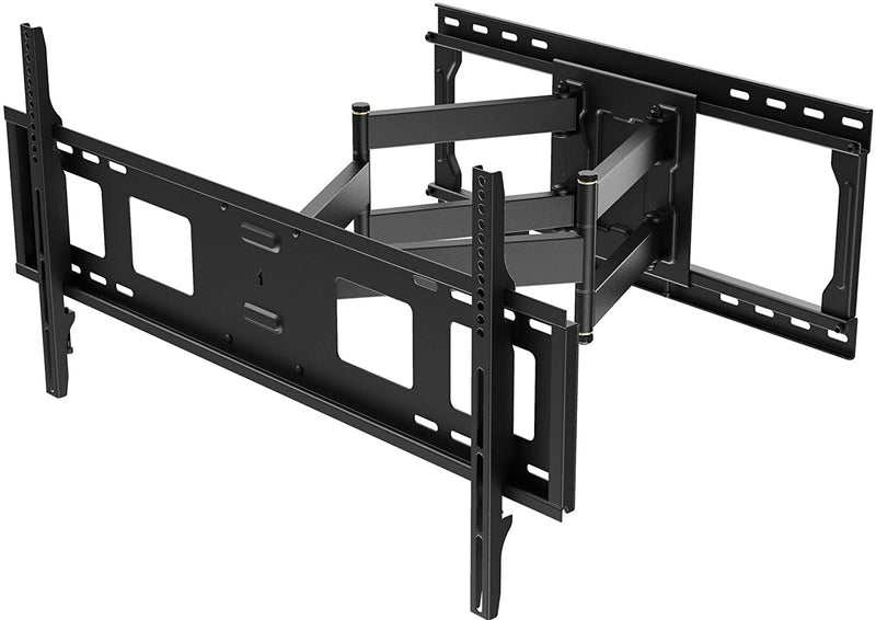 Sliding TV Wall Mount for TV Centering Full Motion TV Mount Bracket Swivel Extends to 25 in,Fits 37-95 Inch Flat Curved TVs Fits 16-24" Studs,Holds 165 lbs,Max VESA 800x400mm HY9410