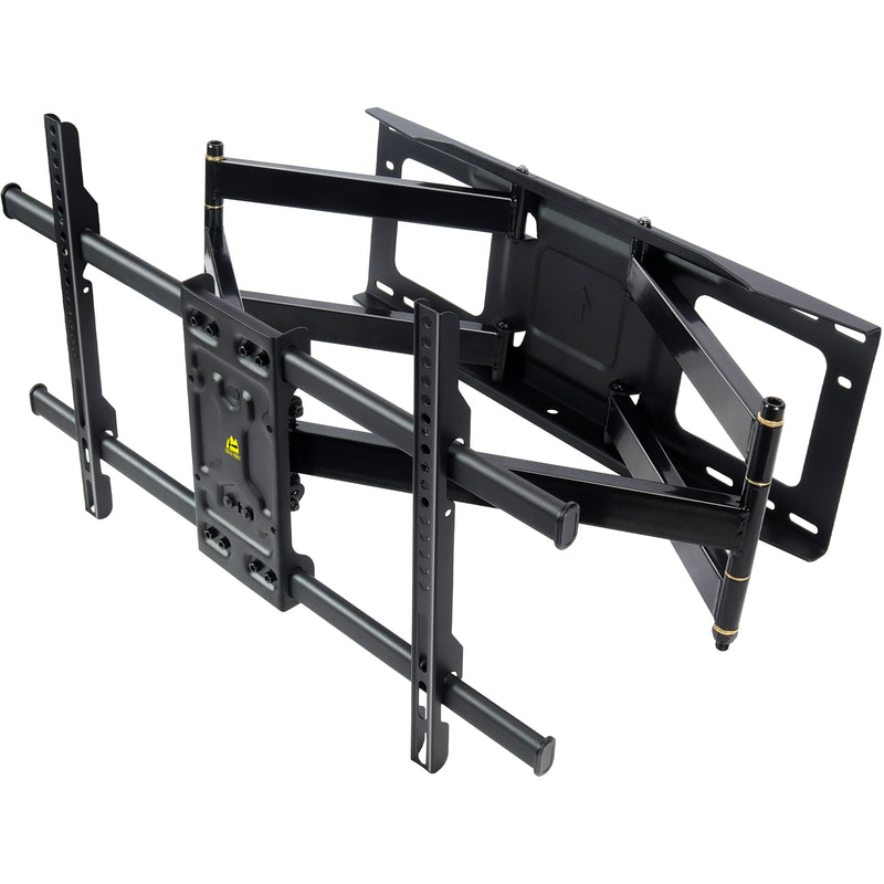 Full Motion TV Mount for 37-86inch TVs, Heavy Duty TV Wall Mount with Dual 30?Long Arm, Wall Mount TV Bracket Holds up to 165lbs,VESA 600x400mm Fits 24" 18" 16" Wood Studs by FORGING MOUNT-HY9404