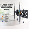 Tilt Extension TV Wall Mount for Most 42-90" TVs-5.6" Extends for Max Tilt On Large TVs,fits 16-24" Studs,VESA 600x400mm,Holds 165 LBS，HY9188-B
