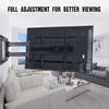 TV Wall Mount with Sliding Design for 37-100 Inch TVs, Easy for TV Centering on Wall,Full Motion TV Mount Bracket,Swivel Extends to 25" -Fit 16"~ 24" Studs, Max VESA 800x600mm-HY9411-B