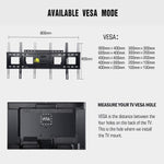 Sliding TV Wall Mount for TV Centering Full Motion TV Mount Bracket Swivel Extends to 25 in,Fits 37-95 Inch Flat Curved TVs Fits 16-24" Studs,Holds 165 lbs,Max VESA 800x400mm HY9410