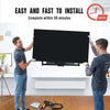 Sliding TV Wall Mount for TV Centering Dual Articulating Full Motion TV Mount - Fits 37-100 Inch Flat Curved TVs Fits 16-24" Studs,Holds 165 lbs,Max VESA 800x600mm-HY9408-B