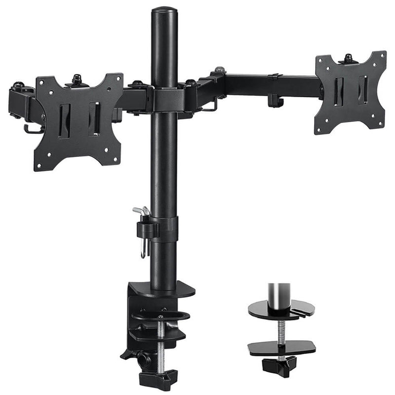 Monitor Arm, Dual Monitor Mount, Monitor Desk Mount, Dual Monitor Stand  Vesa Bracket, Dual Monitor Arm, Monitor Stands for 2 17-27inch Monitors  VESA