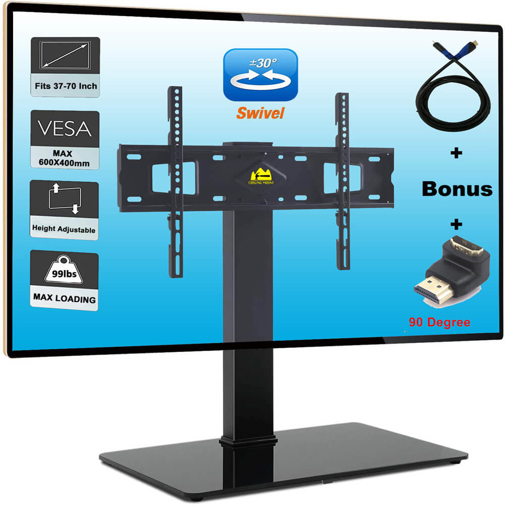Flatscreen Desk Clamp 37 up to 55 inch, black