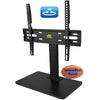 Universal TV Stand with Wooden Base for 32-55" TVs-Height Adjustment Stand Mount,Holds 99lbs,VESA 400x400mm