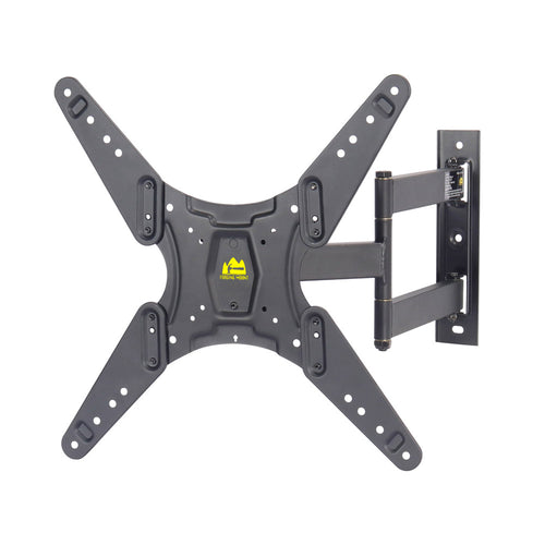 FORGING MOUNT Support Mural TV Orientable et Inclinable, Support TV  Mouvement Complet avec Double Bras Solides et Robustes pour TV Plat et  Incurvé LCD LED 26-65 Pouces, Jusqu'à 45KG, VESA 400x400mm 