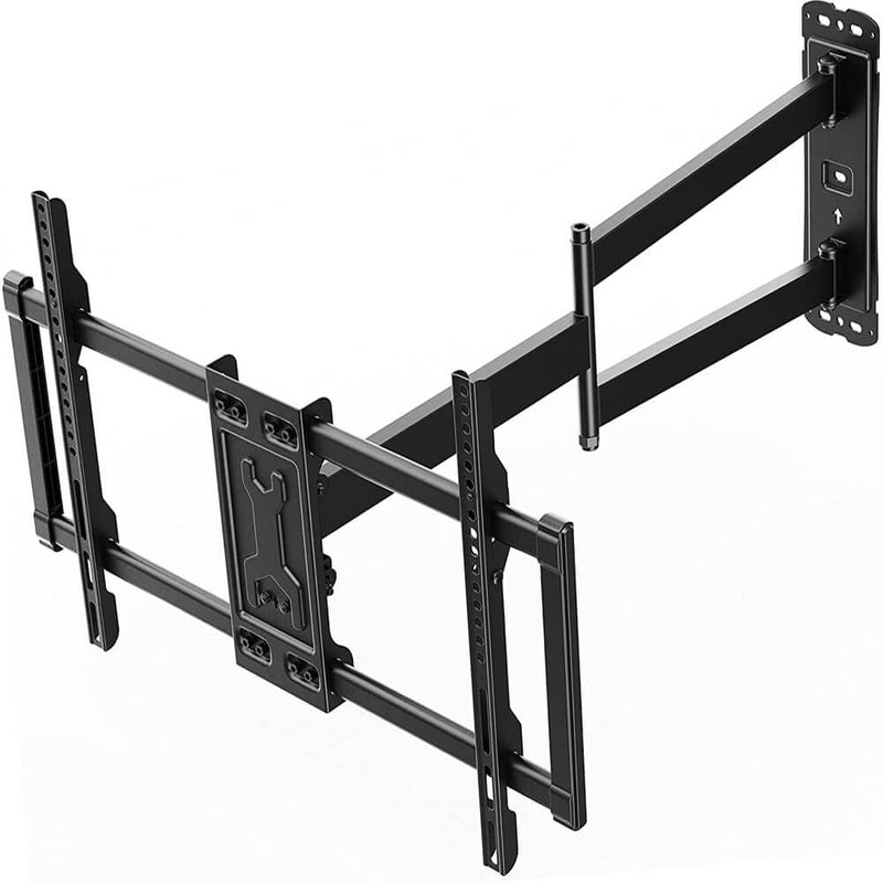 Corner TV Wall Mount with 33 "Long Arm, Fits 32"-75" TVs, Max VESA 600X400mm, Holds 110lbs, HY9390