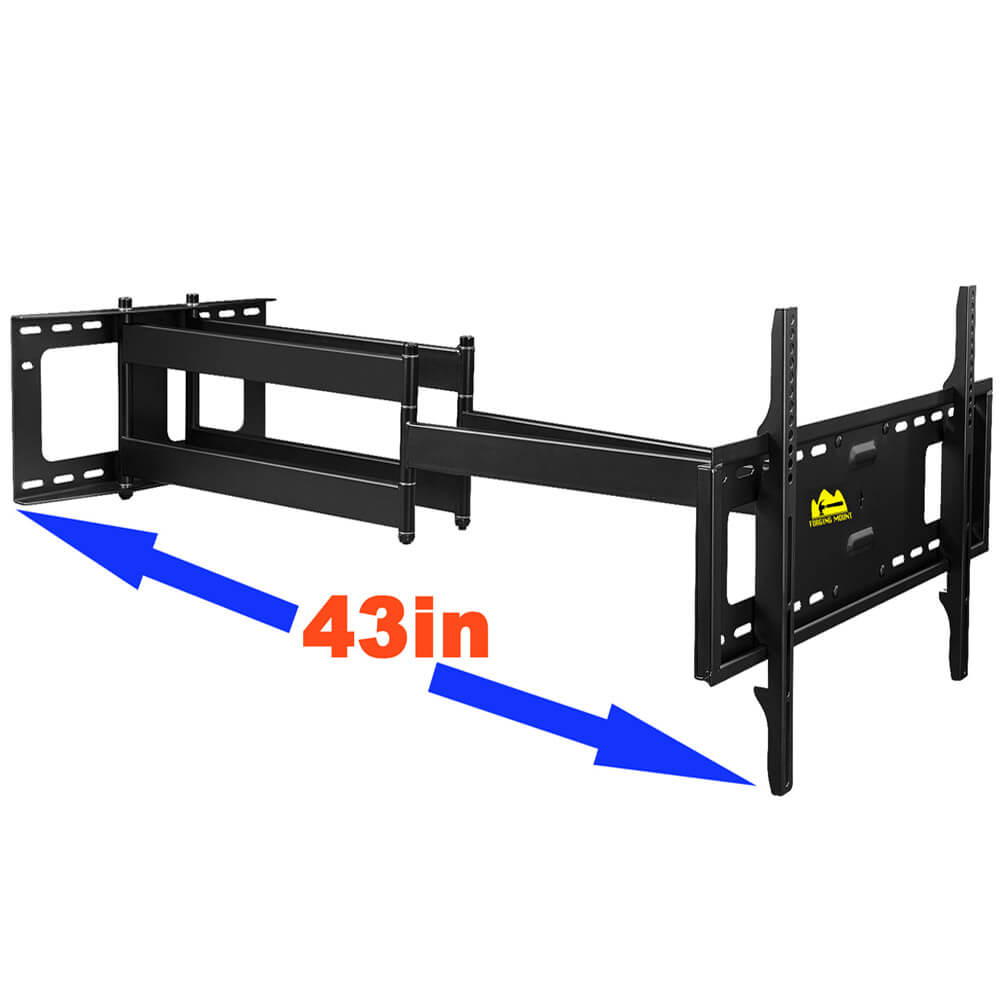 FORGING MOUNT Support Mural TV avec Long Bras 1090mm, Support TV